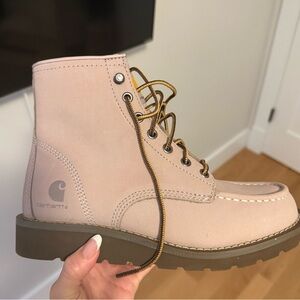 Carhartt Light Tan Leather Boots